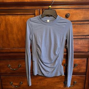 Forest accent long sleeve top